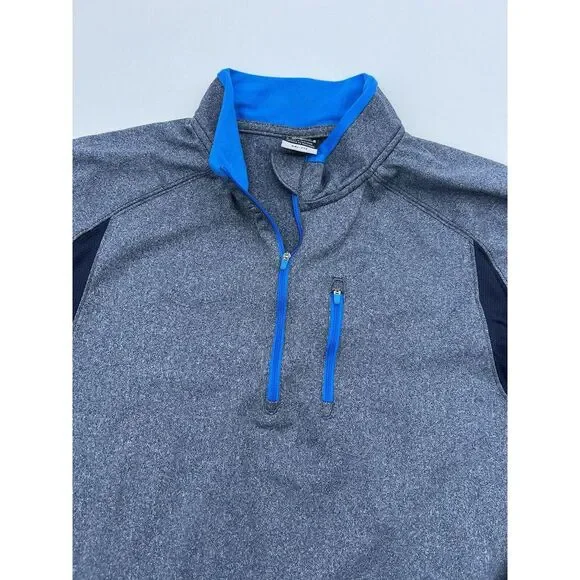 Air Jordan 1/4 Zip Running Pullover Dri Fit With Sleeve Thumb Holes Size Large L - Picture 2 of 9
